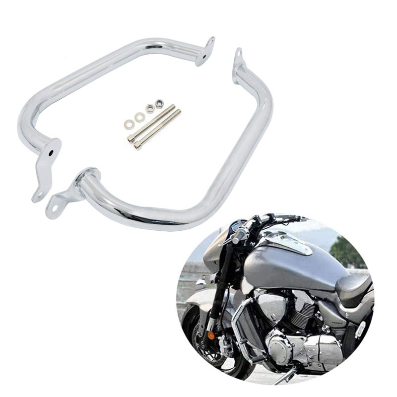 AW AUTO WORLD حواجز تصادم كوبارت لحماية المحرك وحماية الصدمات لسوزوكي بوليفارد M109R بوس 2006-2022 - Image 1